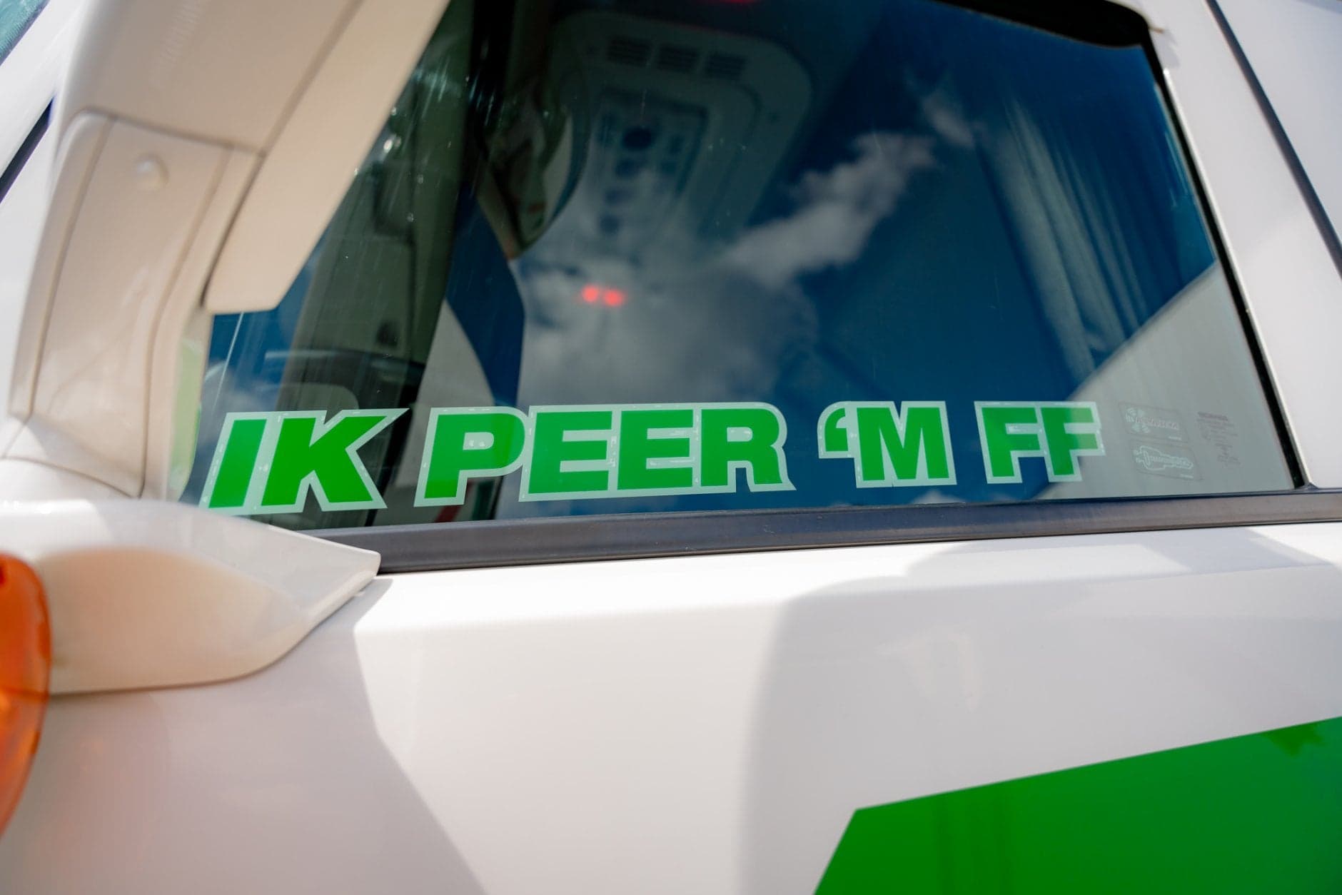 Uitspraak op vrachtauto van Denise