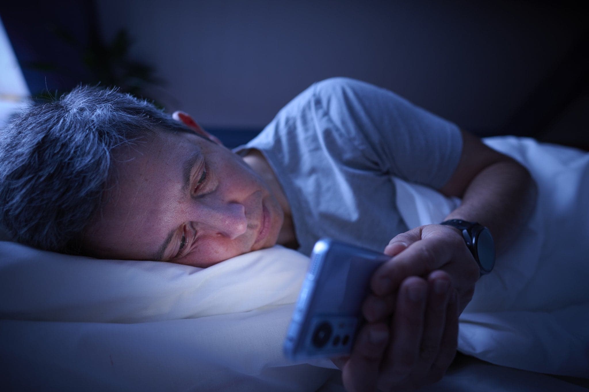Slecht slapen door telefoongebruik