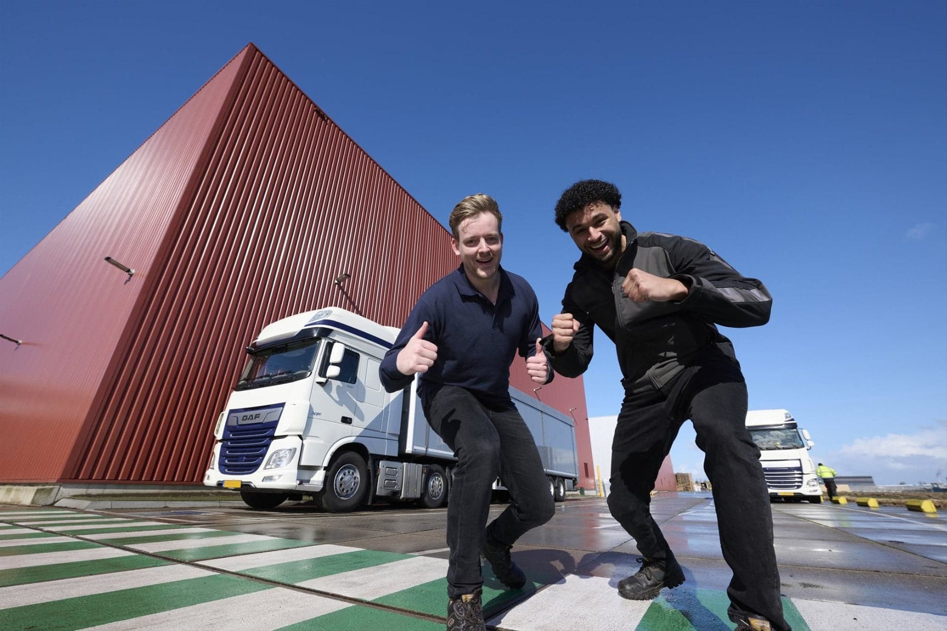 Vitaal aan het werk in de transport en logistiek