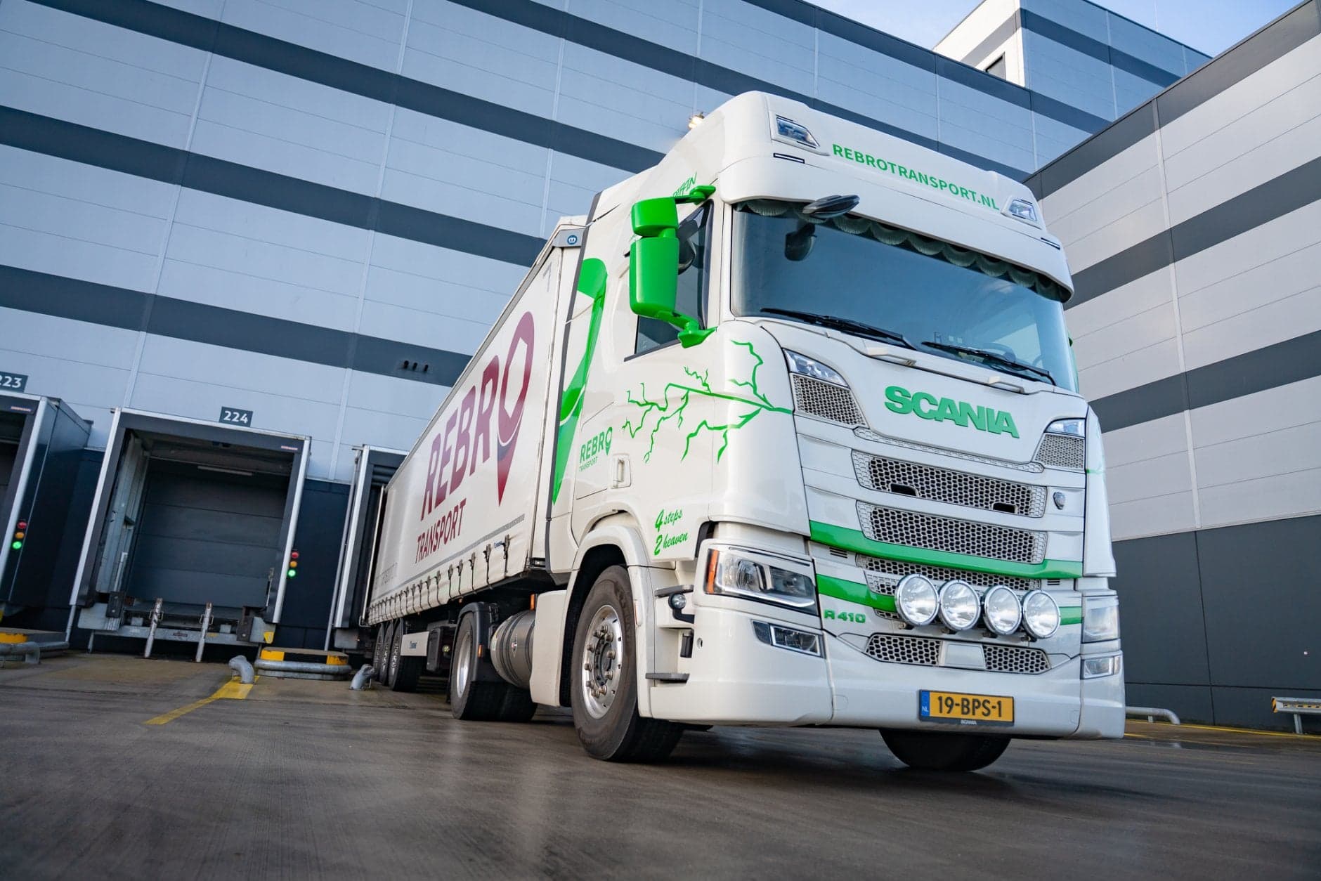Vrachtwagen transport en logistiek