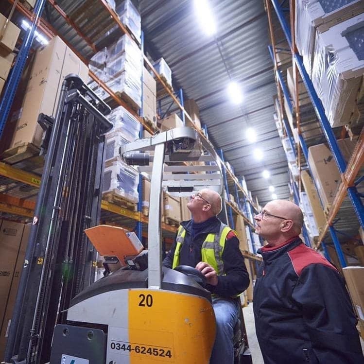 Veilig werken in een warehouse
