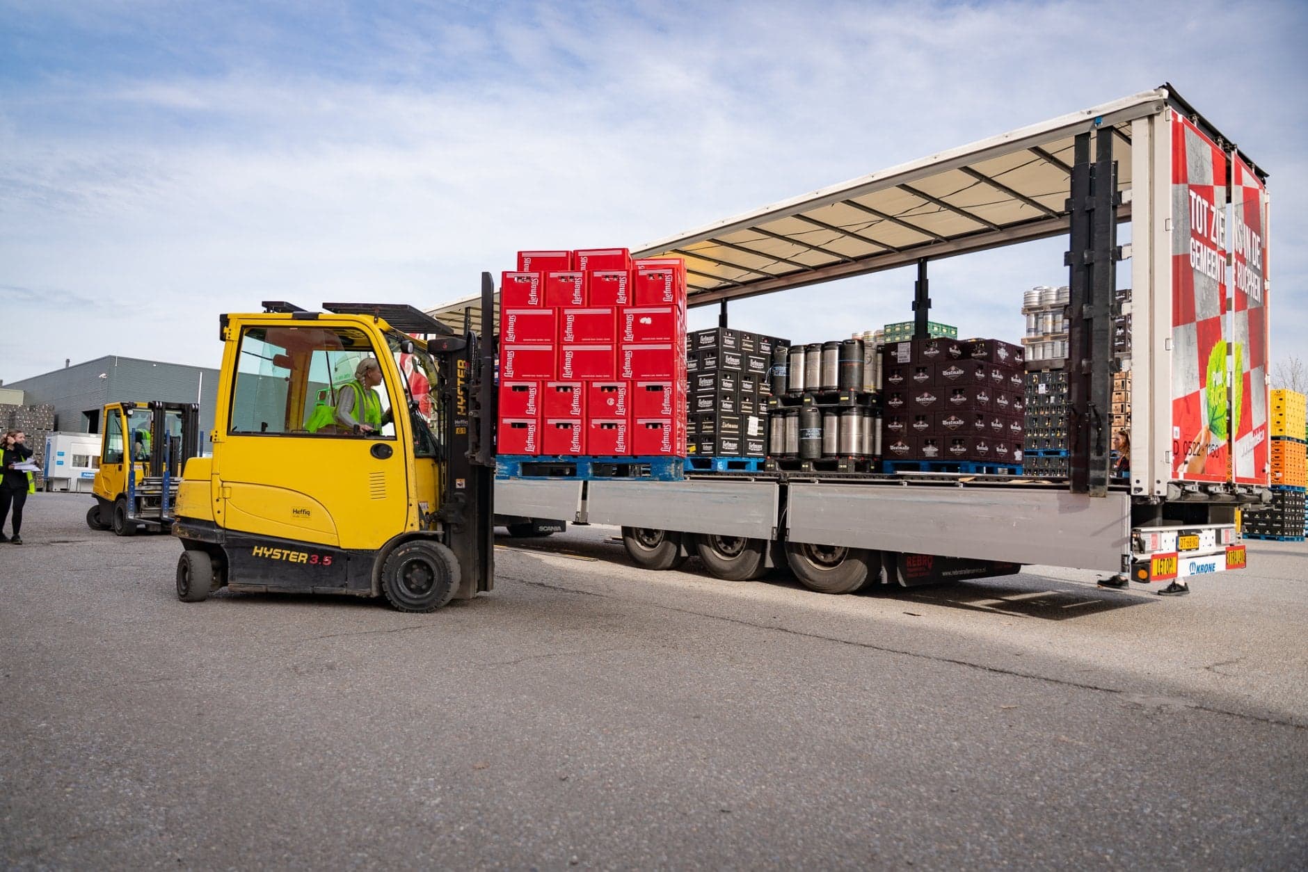 Heftruck transport en logistiek