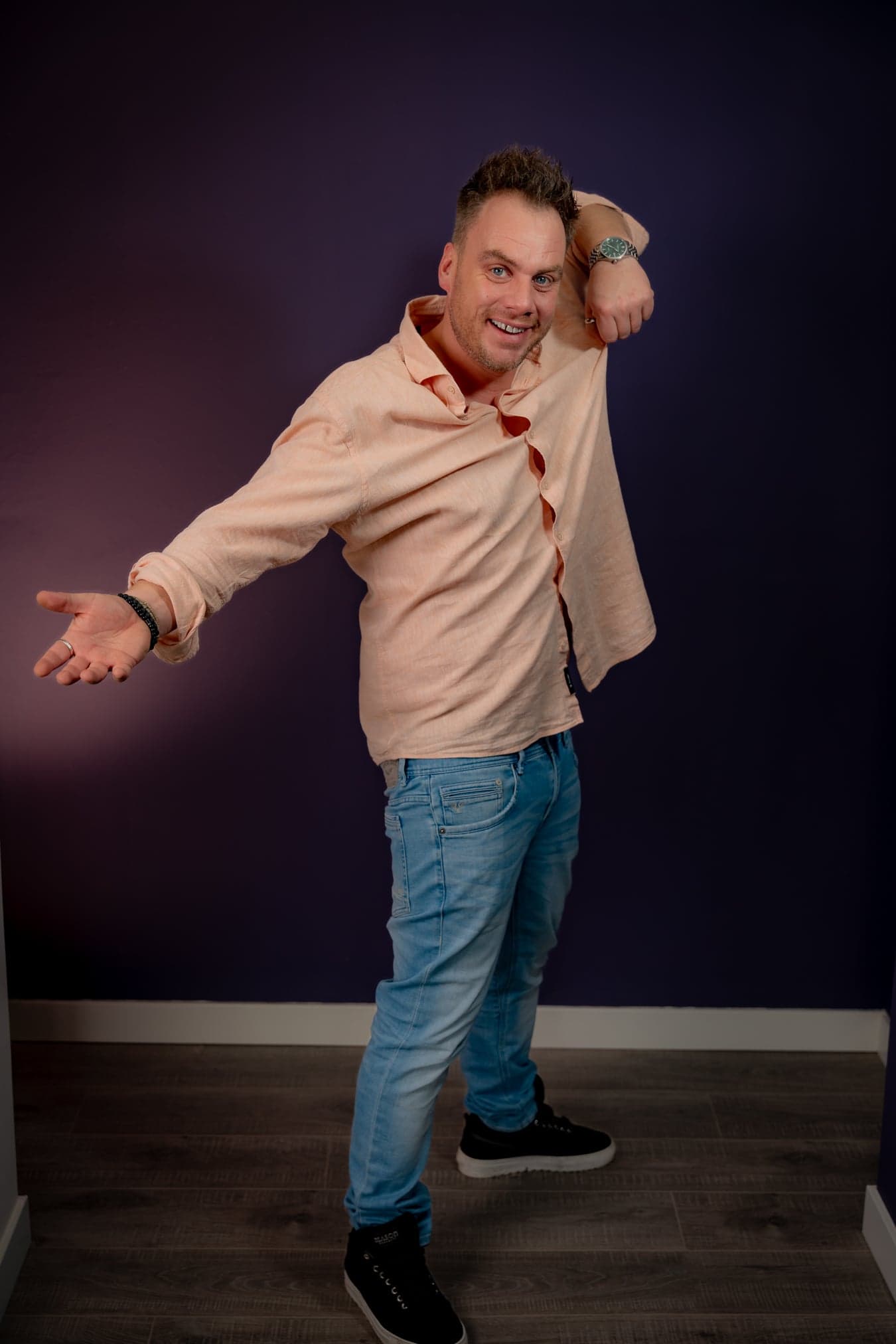 Vrachtwagenchauffeur Sebastian Hoefs afvaltraject