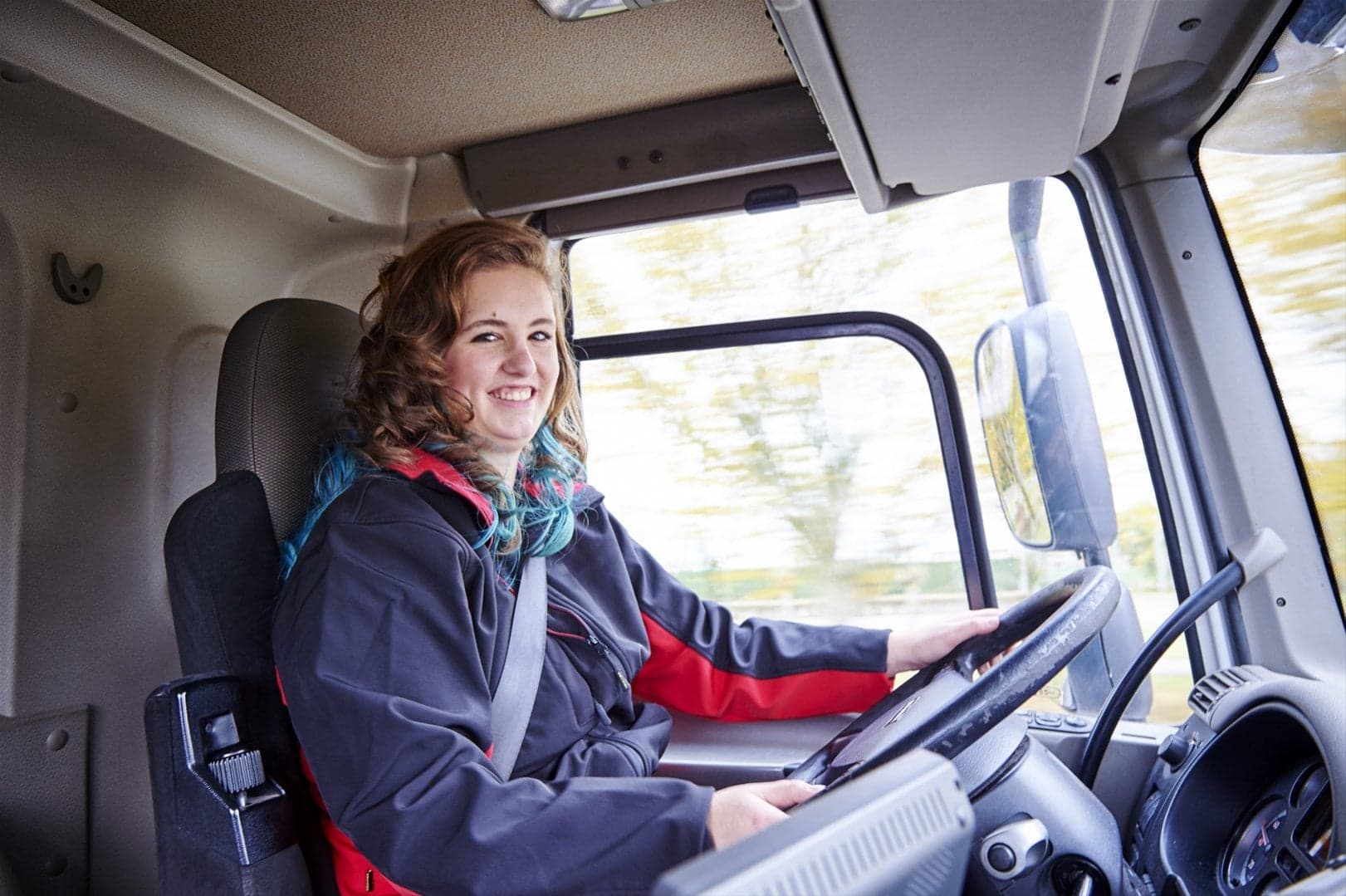 Chauffeur in de transport en logistiek