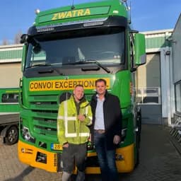 Dennis de Groot en Rick den Brabander Zwatra Transport