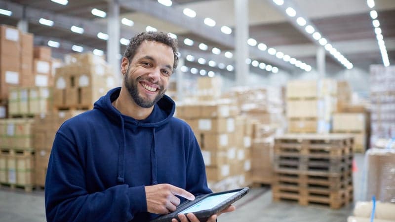 Arbobeleidsplan in een warehouse