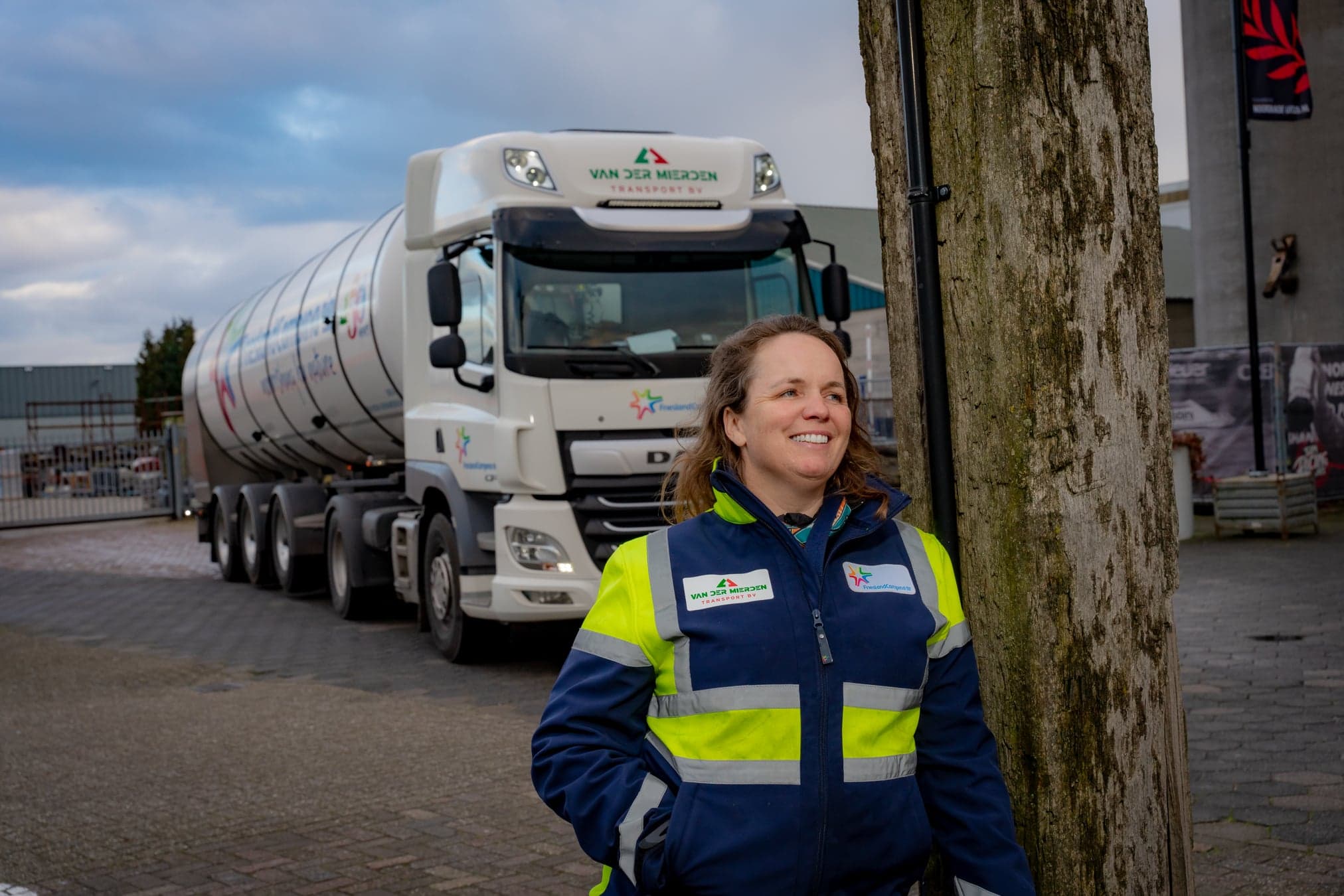 Bianca Schoenmaker werkt als chauffeur in transport en logistiek en gaat afvallen