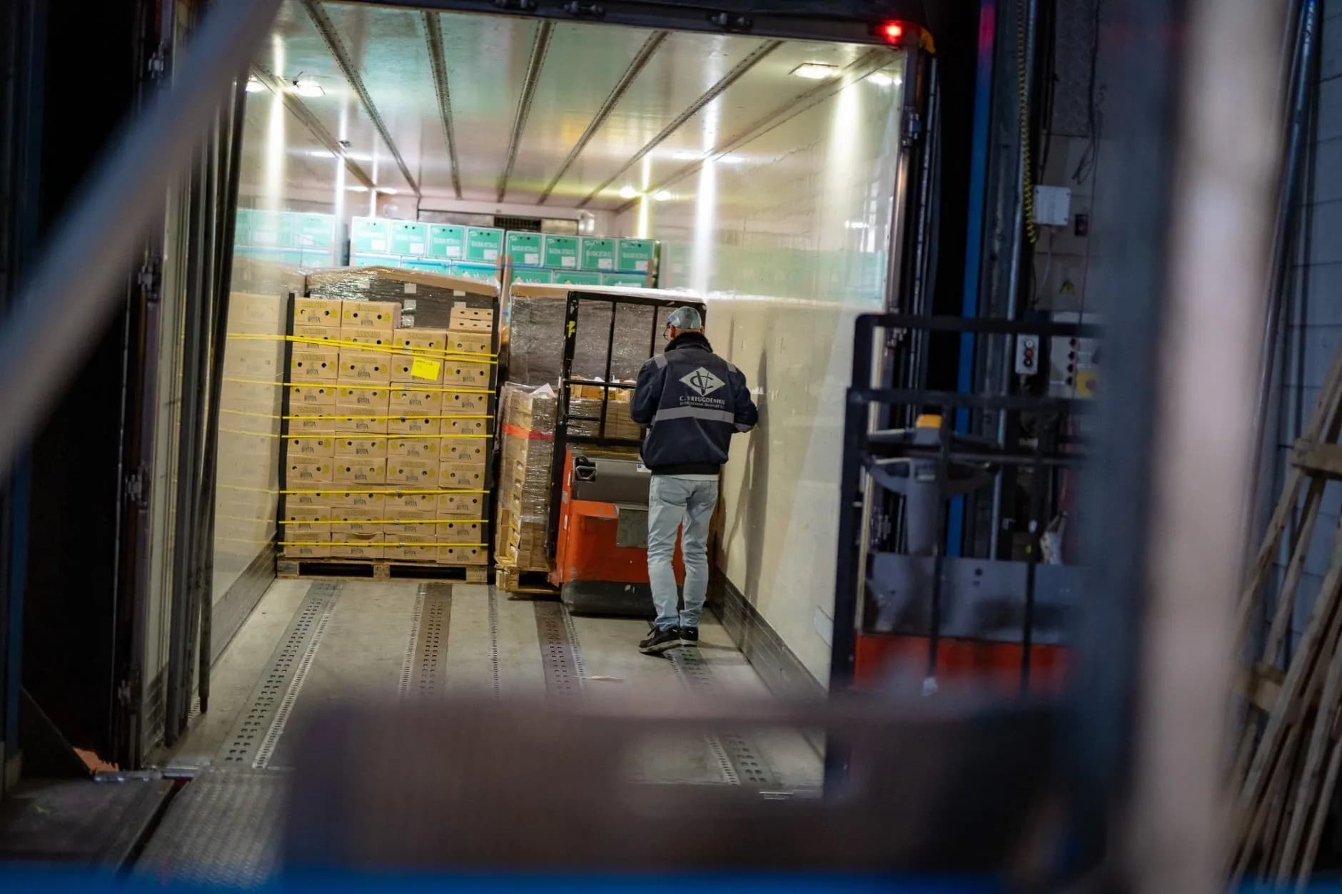 Laden en lossen van goederen