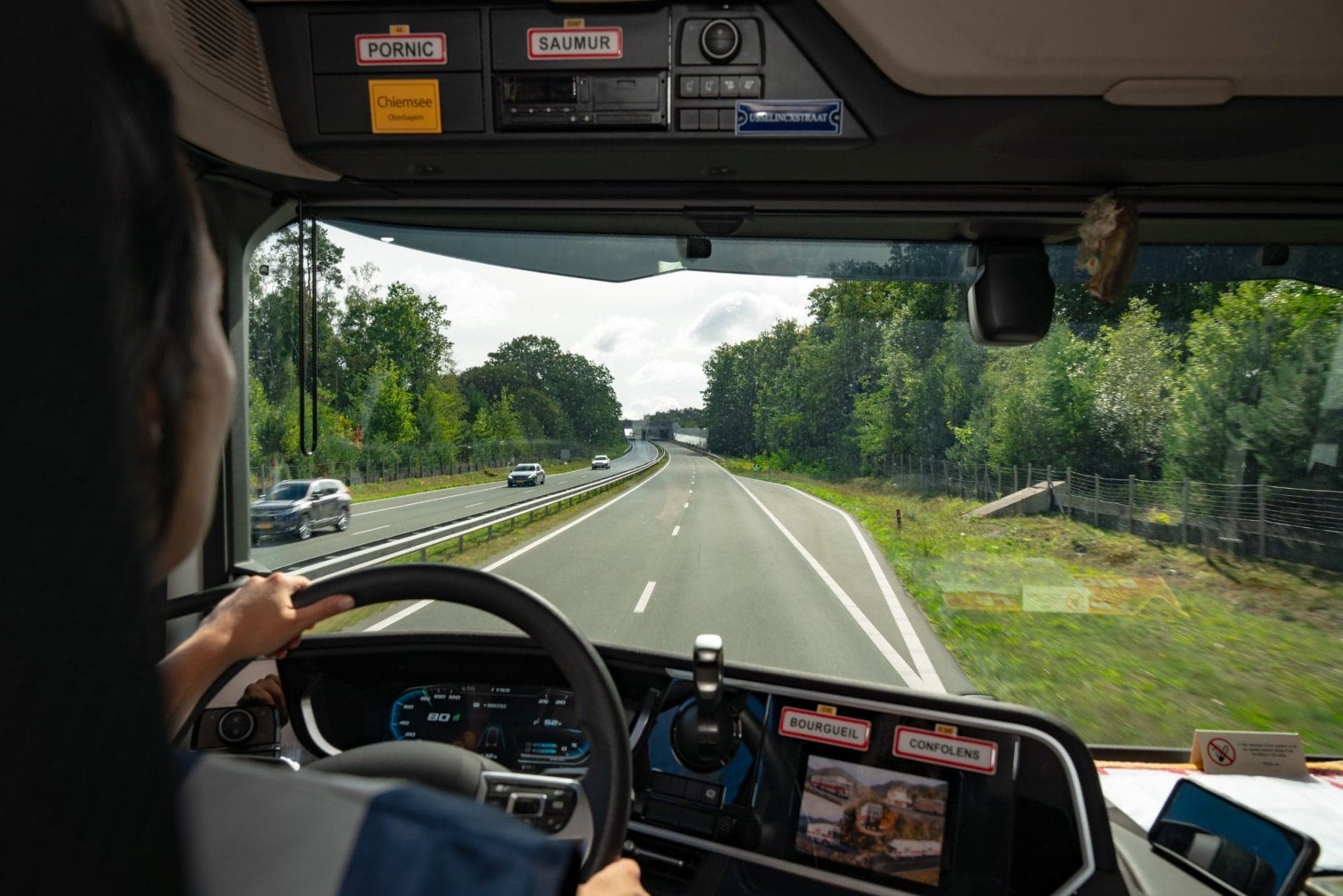 Vrachtwagenchauffeur transport en logistiek