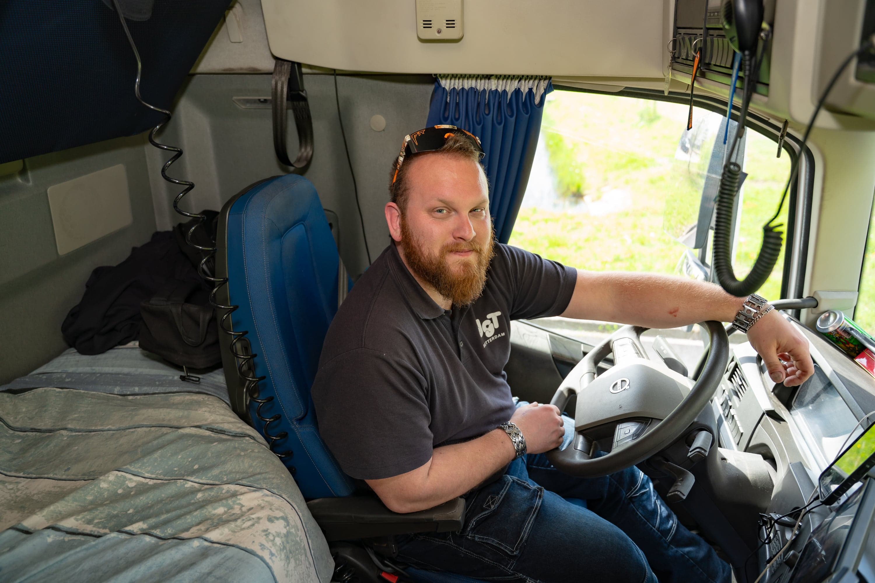 Berry Pilanen zijlader container vervoer