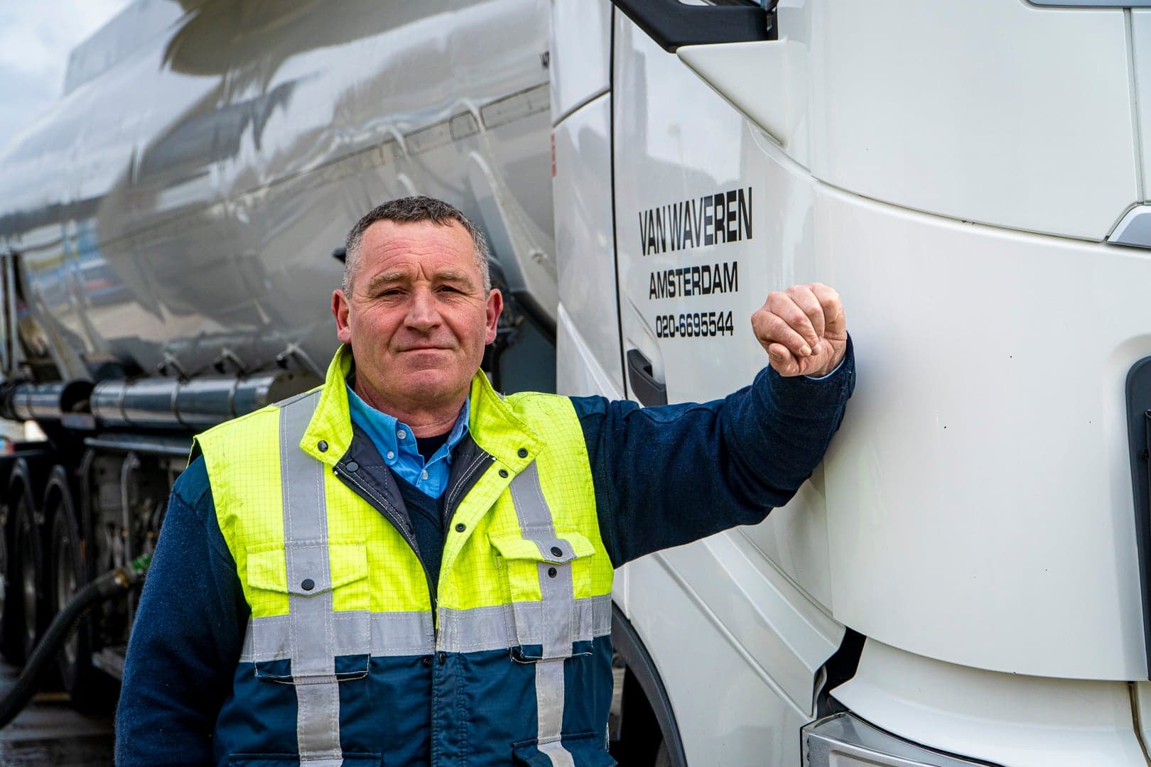 Marco IJkema, vrachtwagenchauffeur tanktransport