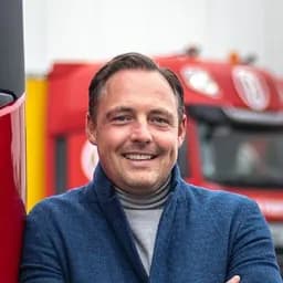 Portretfoto directeur Herman Steenhuis, Aarts Transport