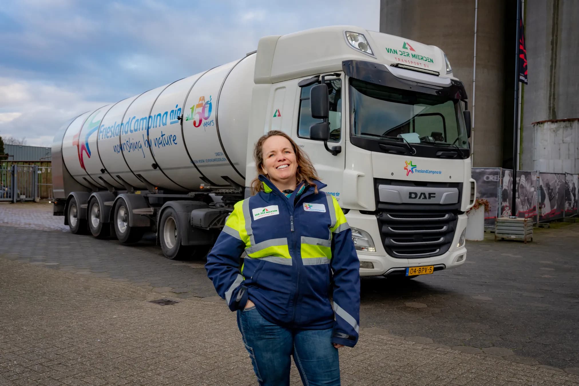 Bianca Schoenmaker werkt als chauffeur in transport en logistiek en gaat afvallen