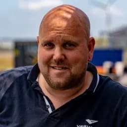 Vrachtwagenchauffeur Dennis Soldt