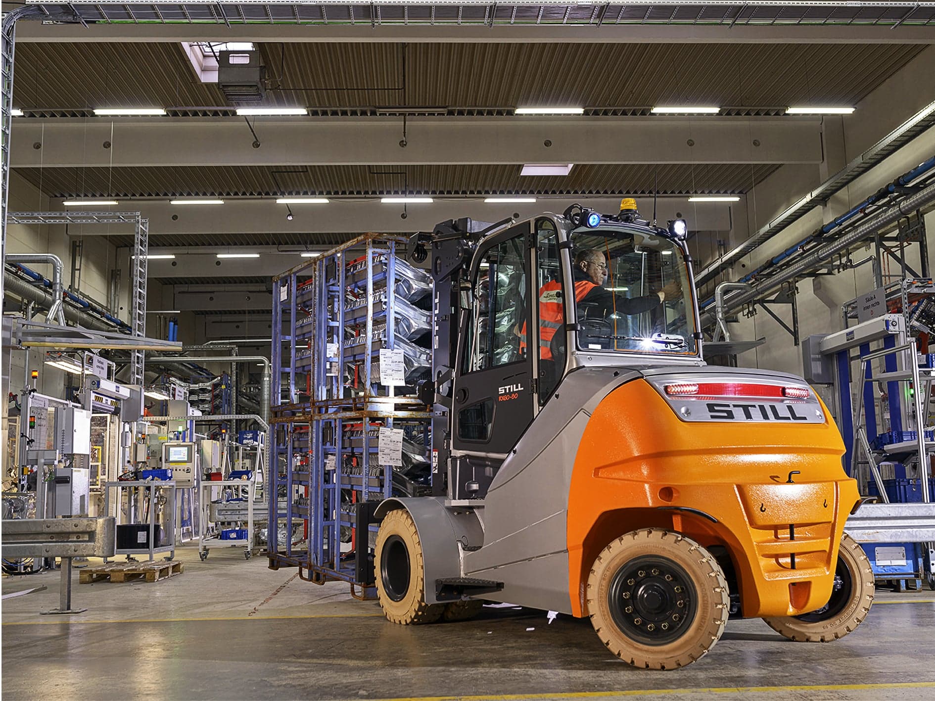 Veilig werken in een warehouse