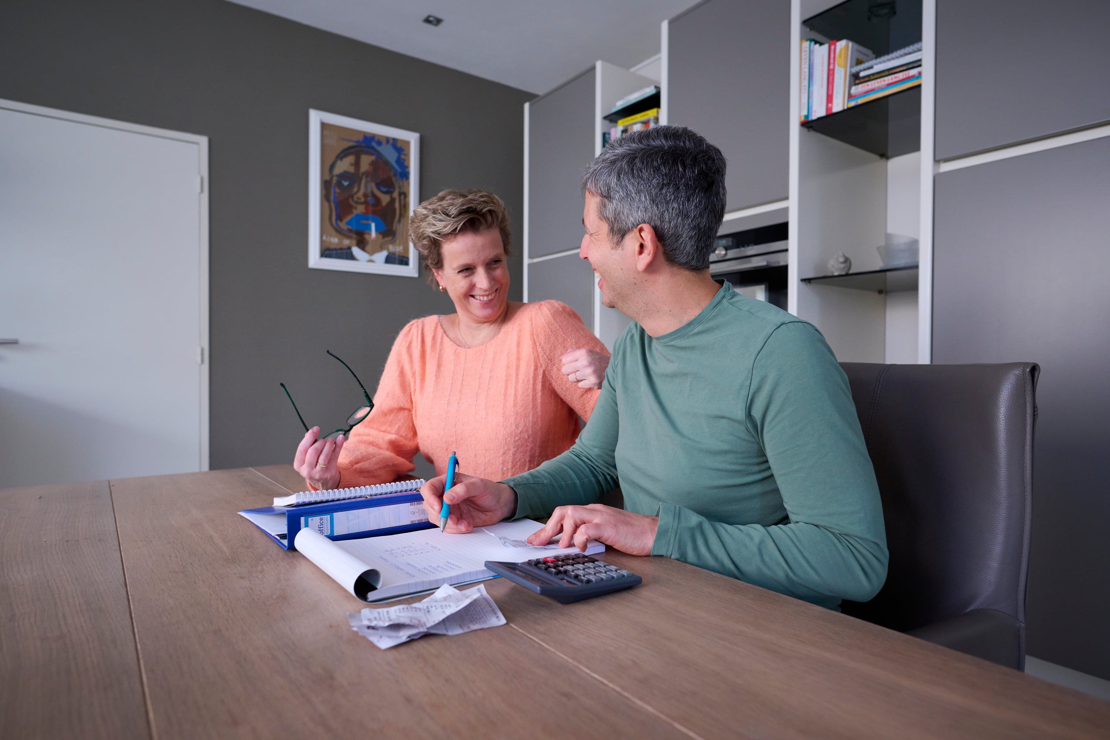 Stel doet samen de financiën
