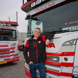 Vrachtwagenchauffeur Leon Boon