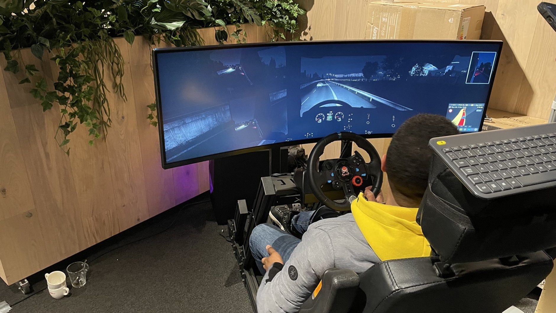 Maak een ritje in de trucksimulator!