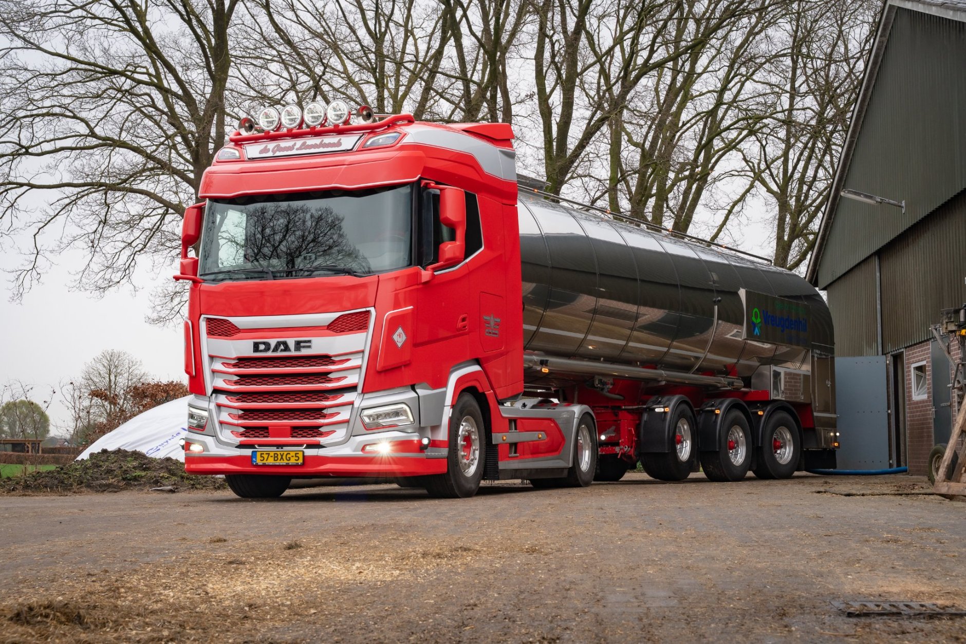 Vrachtwagenchauffeur RMO Rick van Vuuren