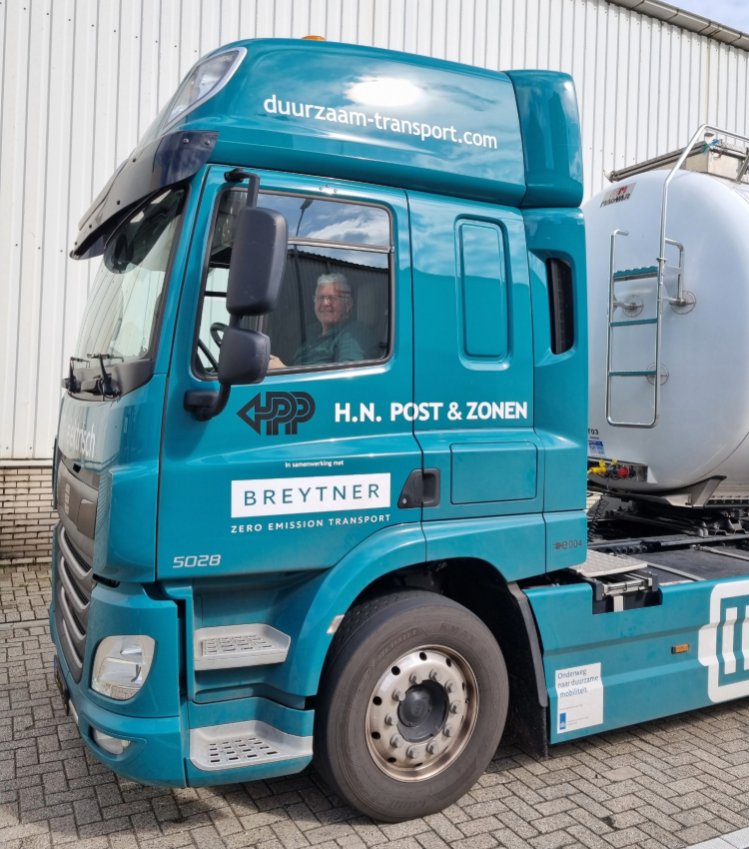 Vrachtwagen duurzaam transport