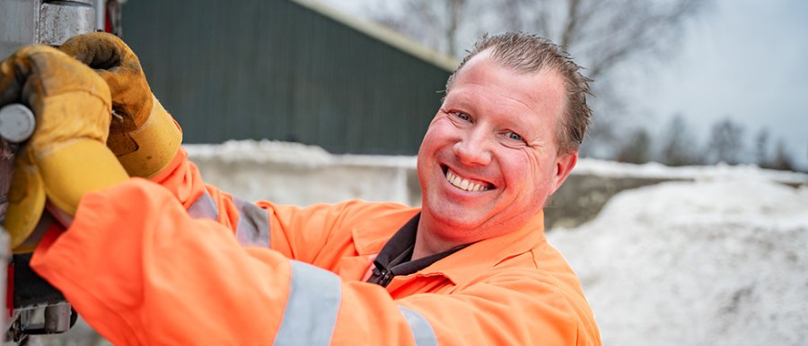 Kieper chauffeur Sander de Goeijen
