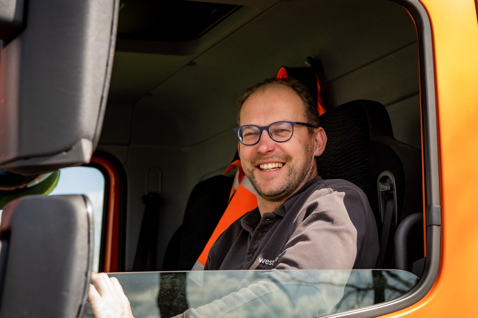Fietslogistiek van Andre bij Westerman Logistics