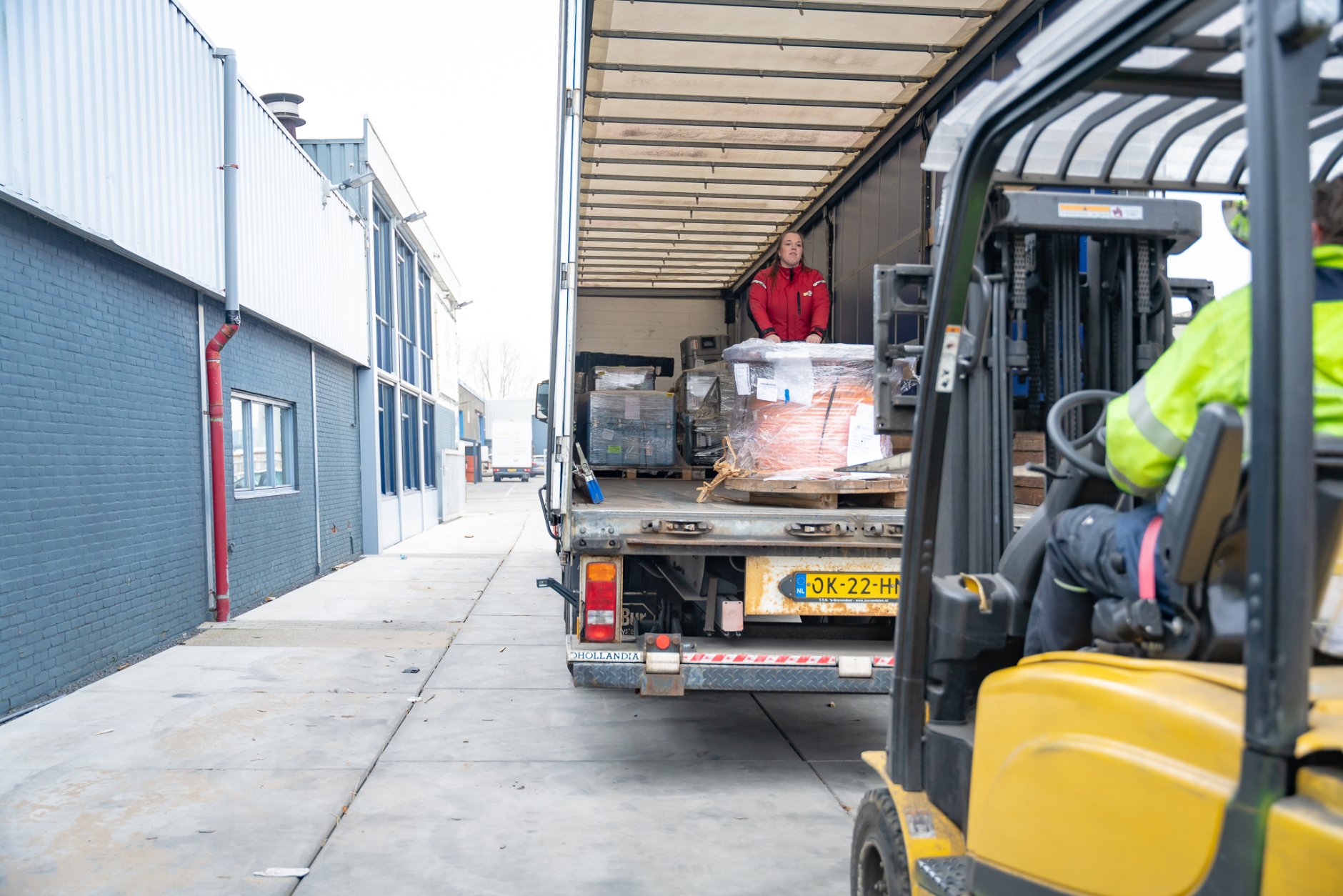 Laden en lossen in de transport en logistiek
