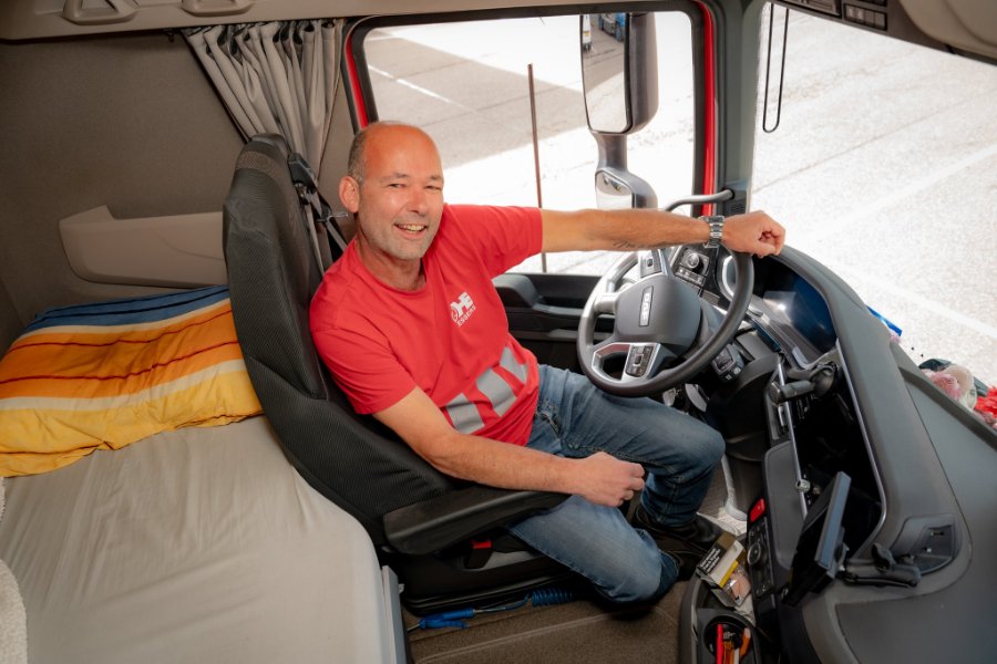 Vrachtwagenchauffeur Huib Bierings Diversiteit en Inclusie