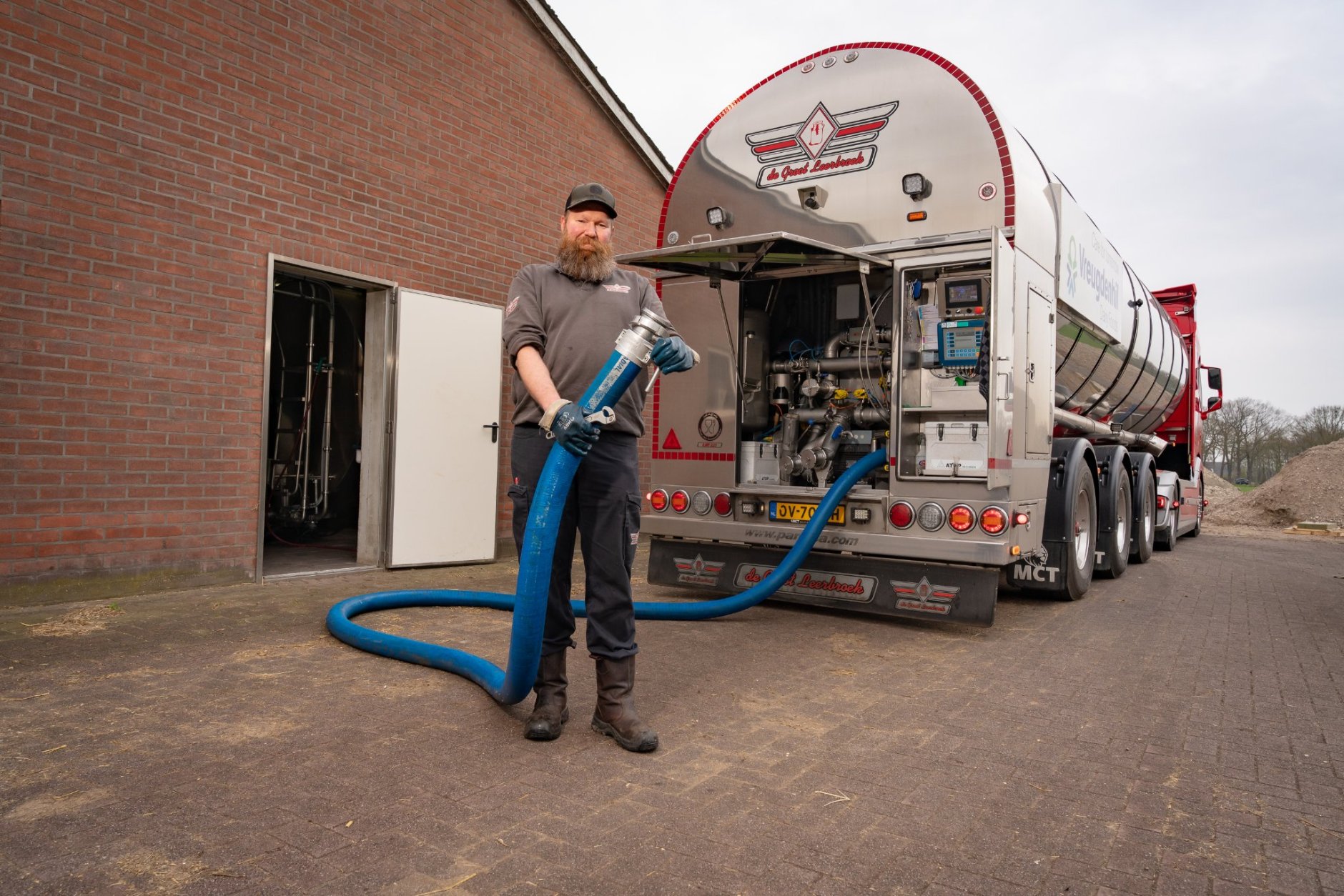 Vrachtwagenchauffeur RMO Rick van Vuuren