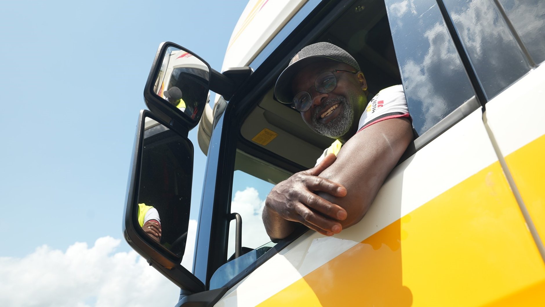 Vrachtwagenchauffeur Nathan over werken in distributievervoer