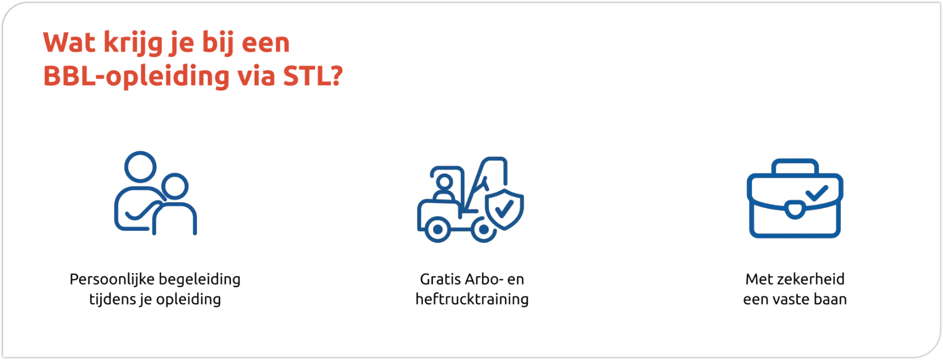 Voordelen Sector Transport en Logistiek BBL-opleiding 