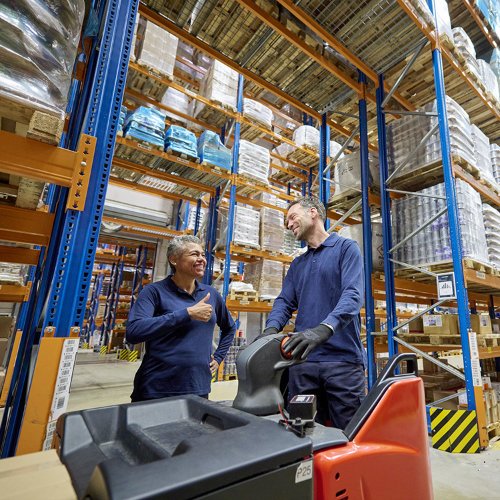 Werkgevers en werknemers in de transport en logistiek