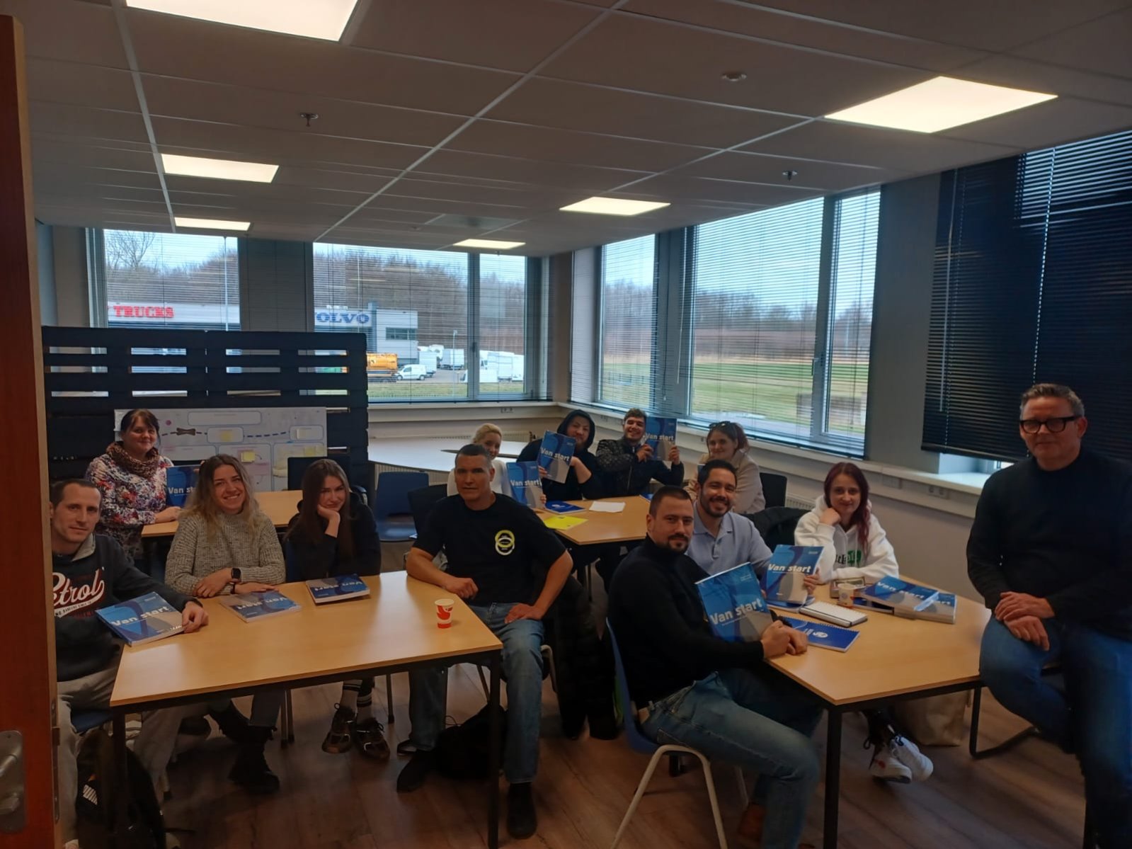 Taallessen bij Geodis voor laaggeletterdheid