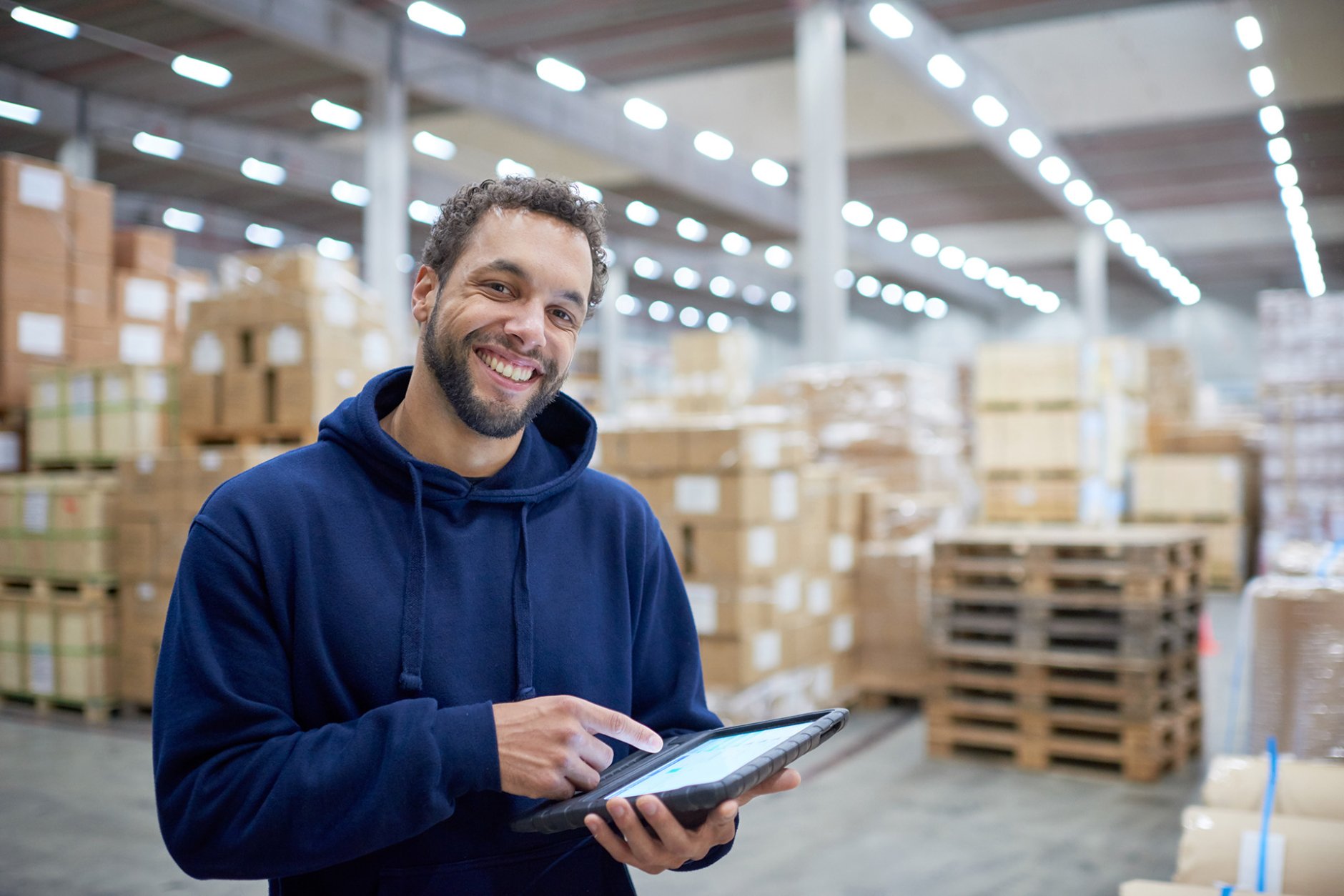 Arbobeleidsplan in een warehouse