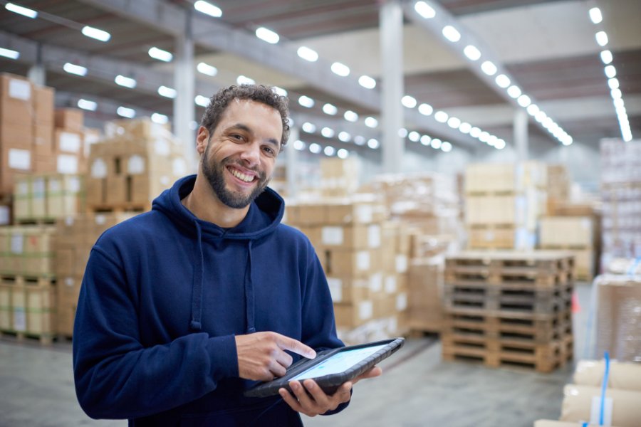 Arbobeleidsplan in een warehouse