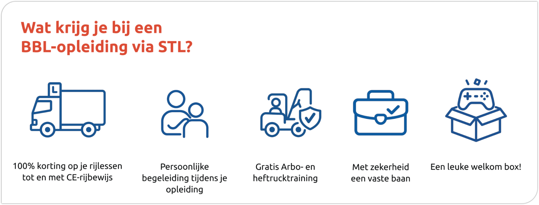 Voordelen Sector Transport en Logistiek BBL-opleiding 