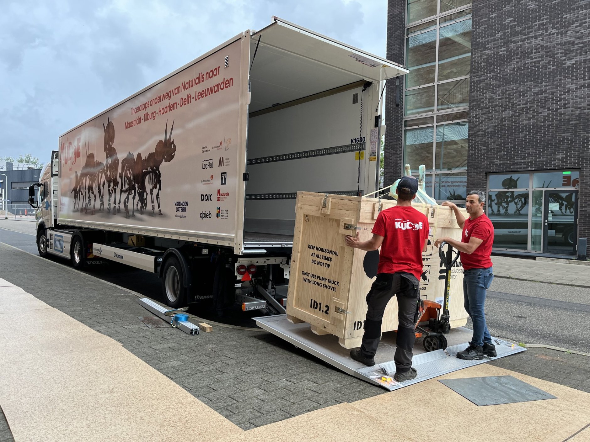 Vrachtwagenchauffeur Seday Yay in transport en logistiek