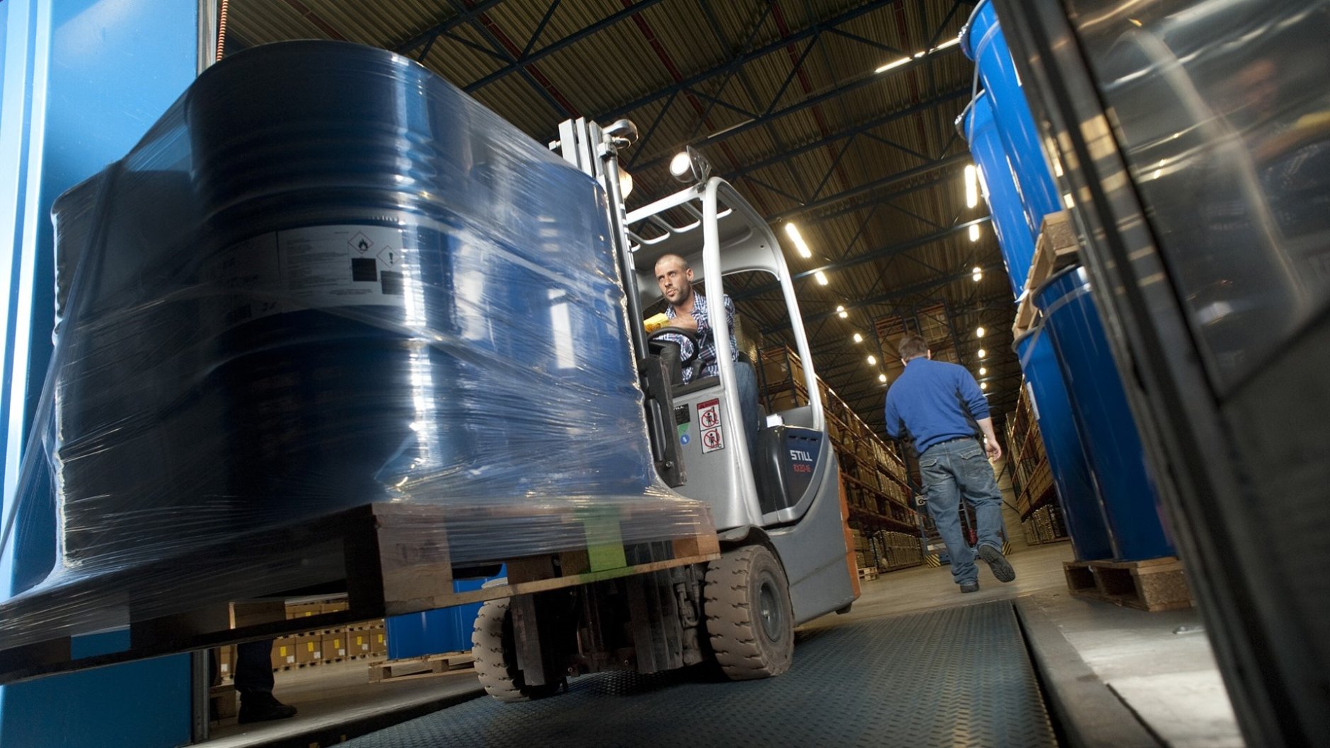 Veilig werken met een heftruck