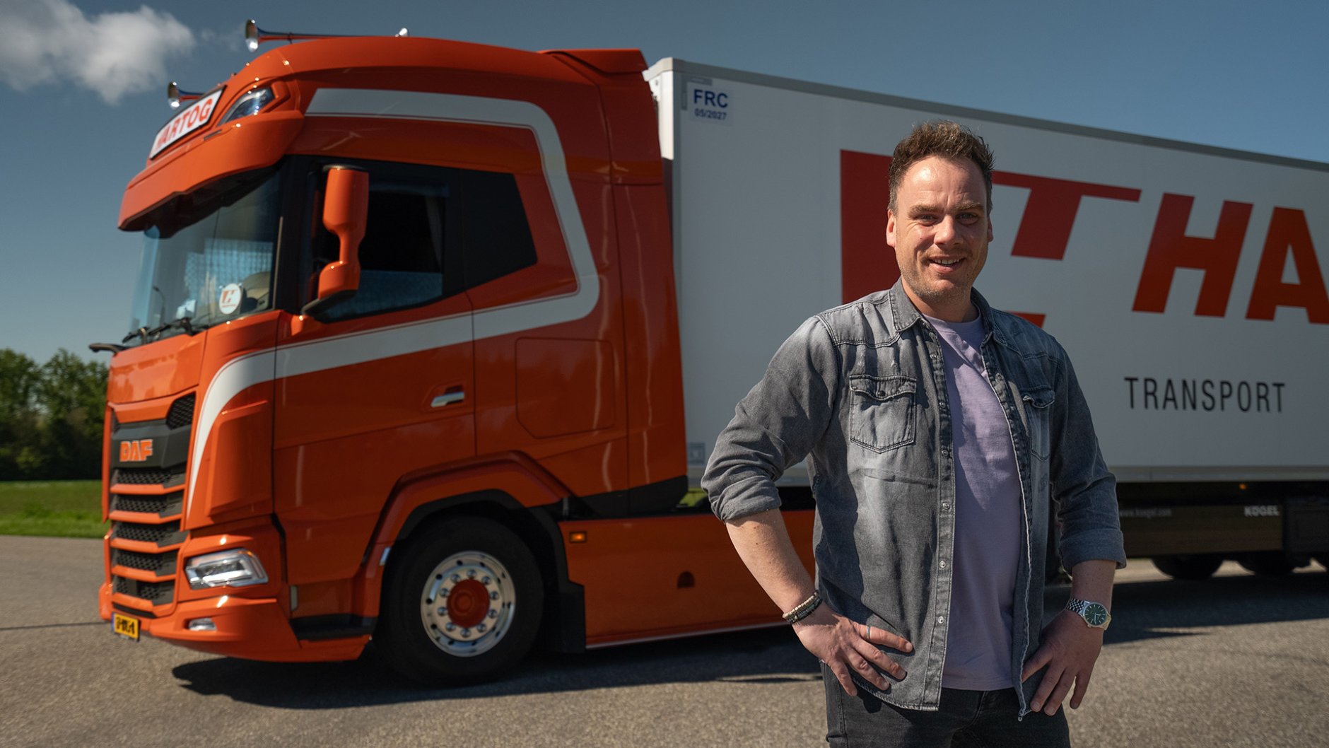 Vrachtwagenchauffeur internationaal transport