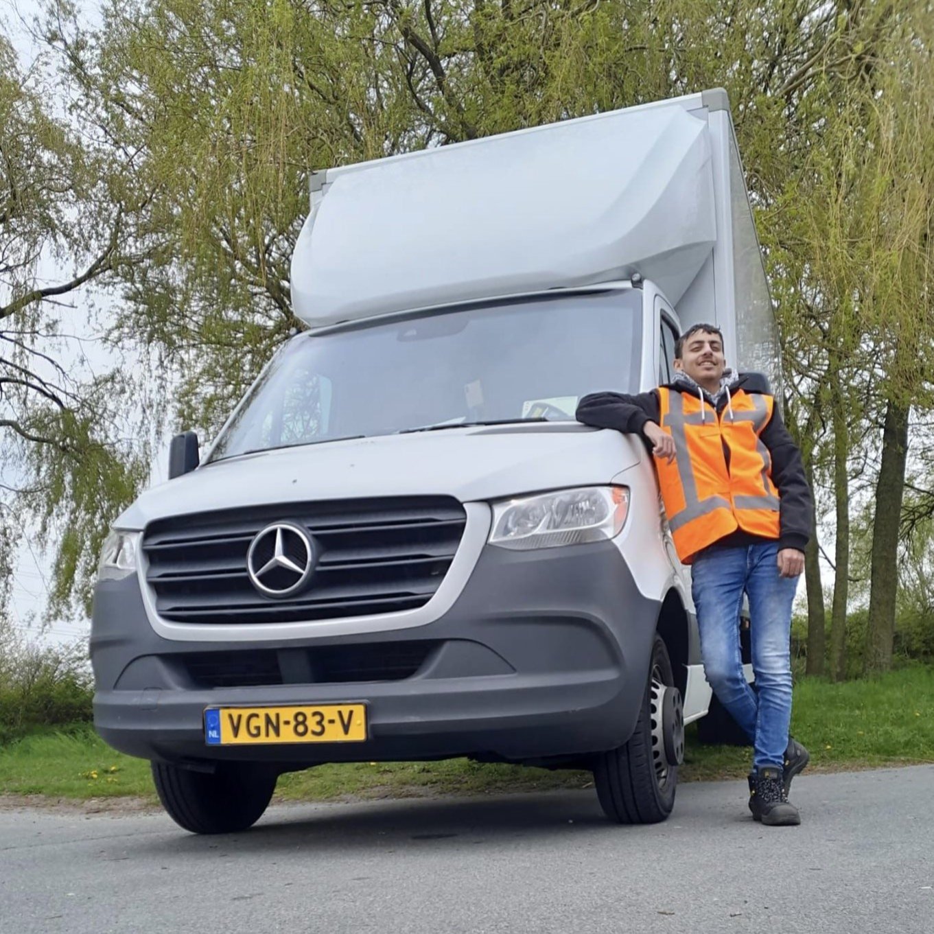 Vrachtwagenchauffeur Younes