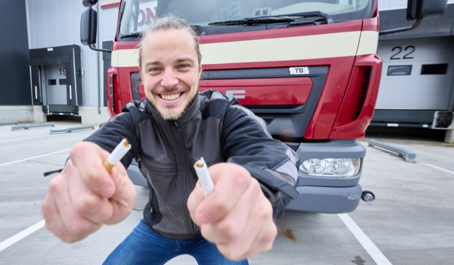 Stoppen met roken in transport en logistiek