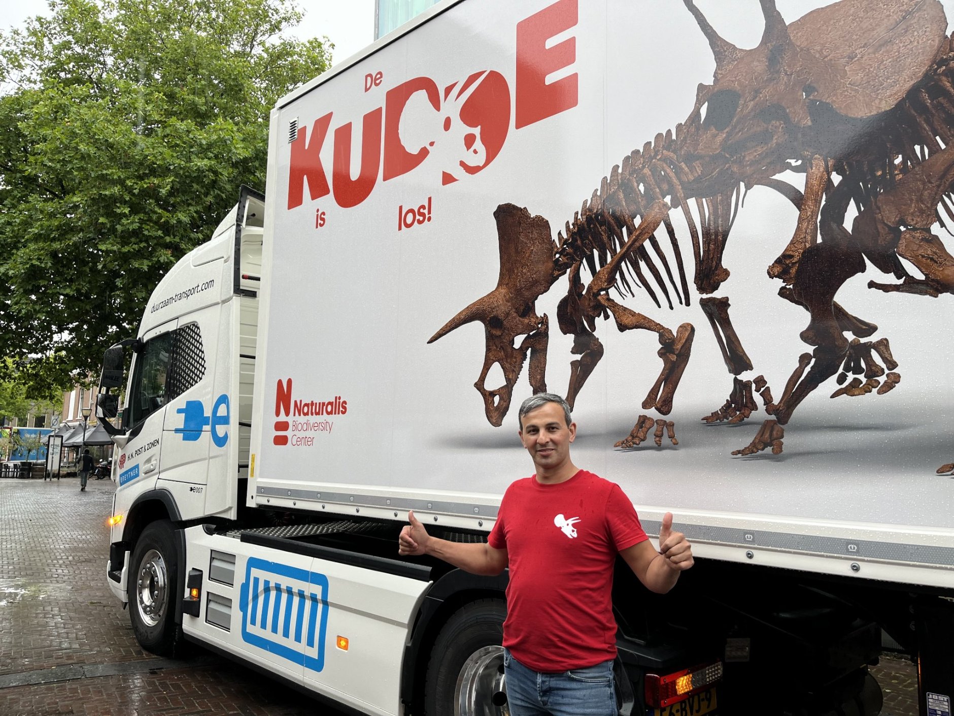 Vrachtwagenchauffeur Seday Yay in transport en logistiek