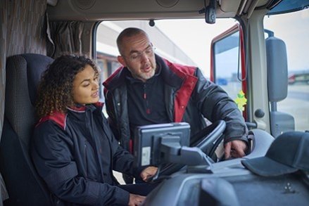 Werken aan je loopbaan in de transport