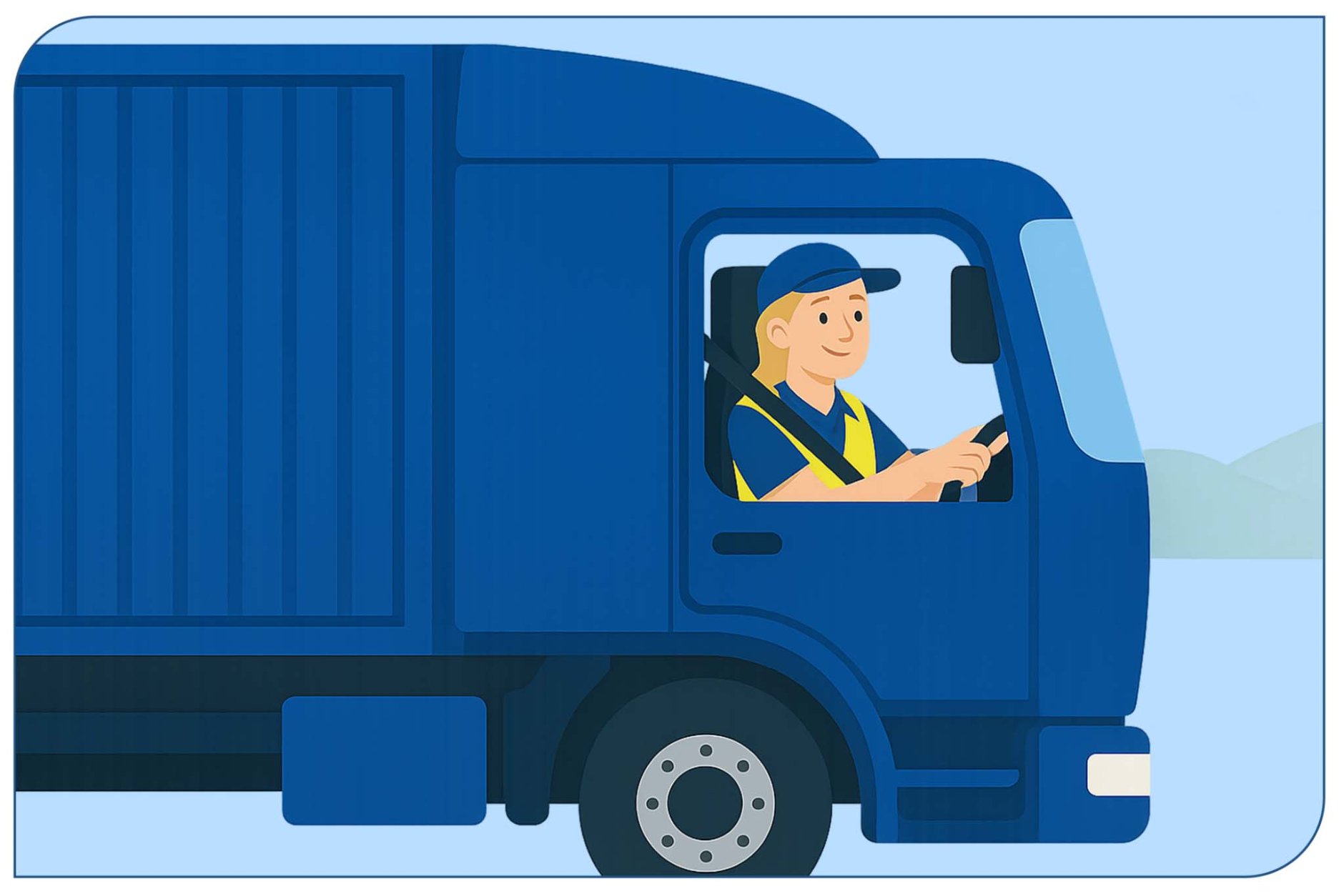 Icoon Allround vrachtwagenchauffeur