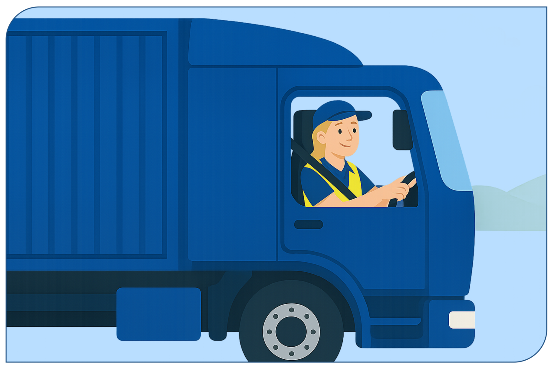 Icoon Allround vrachtwagenchauffeur