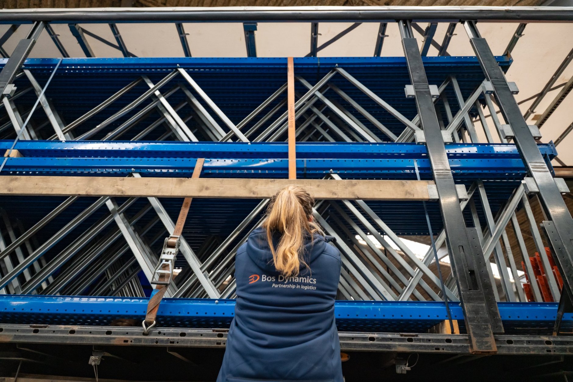 Vrachtwagenchauffeur Marlinde Bulsink 