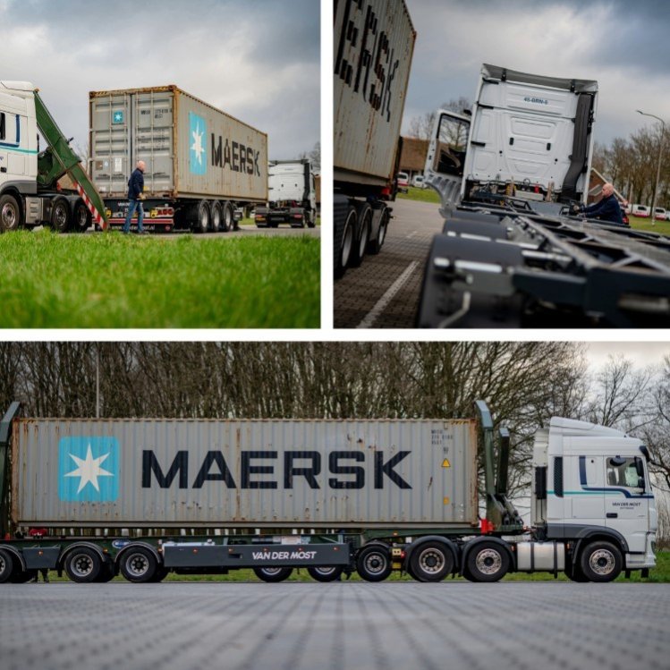 Containerchauffeur Nico Smit