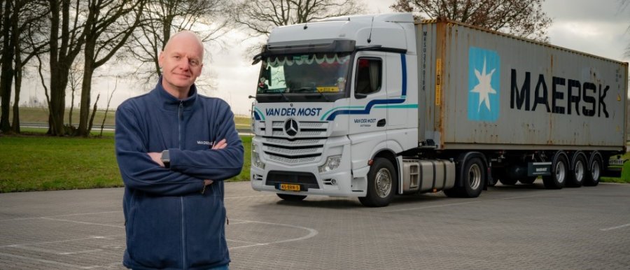 Containerchauffeur Nico Smit