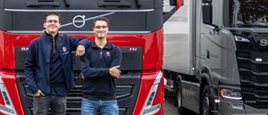 BBL-studenten worden vrachtwagenchauffeurs in transport en logistiek