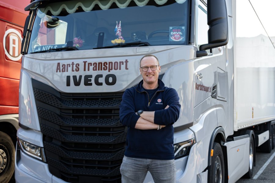 Vrachtwagenchauffeur Remco Leenhouwers
